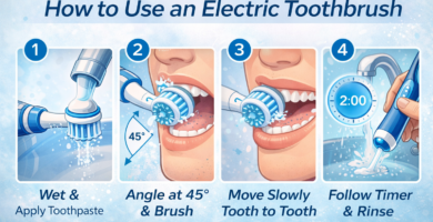 How To Use An Electric Toothbrush
