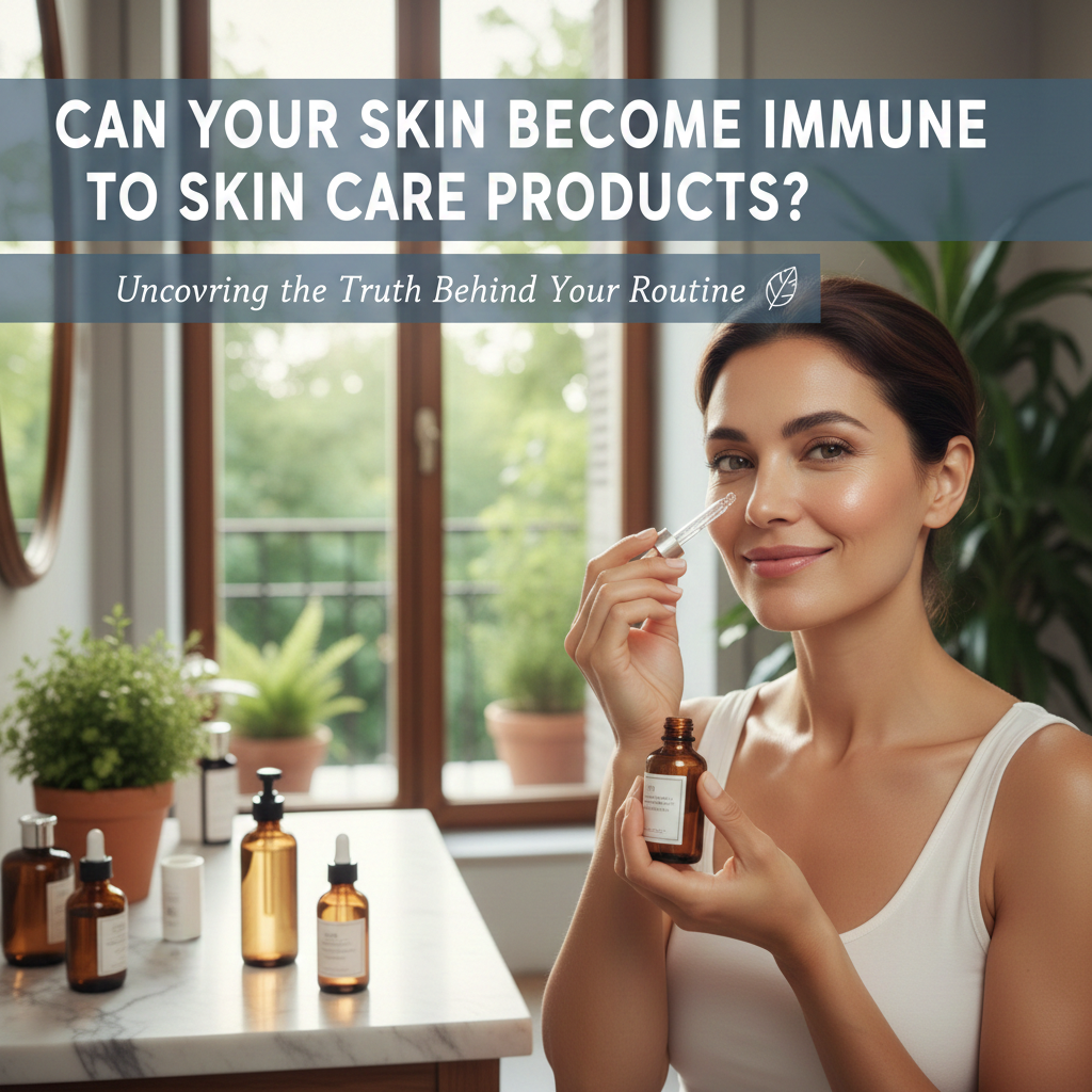Can Your Skin Become Immune To Skin Care Products