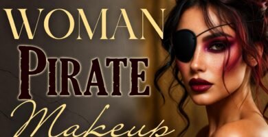 Woman Pirate Makeup