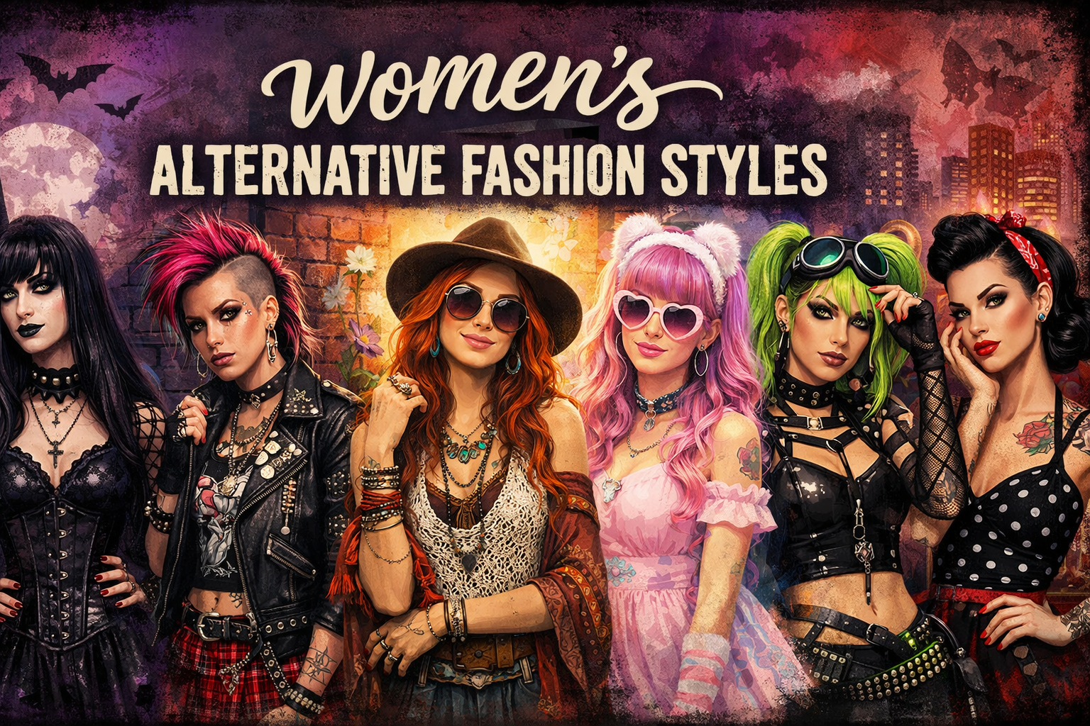 Alternative Style Definition Women’s Alternative Fashion Styles: Unique Trends & Ideas