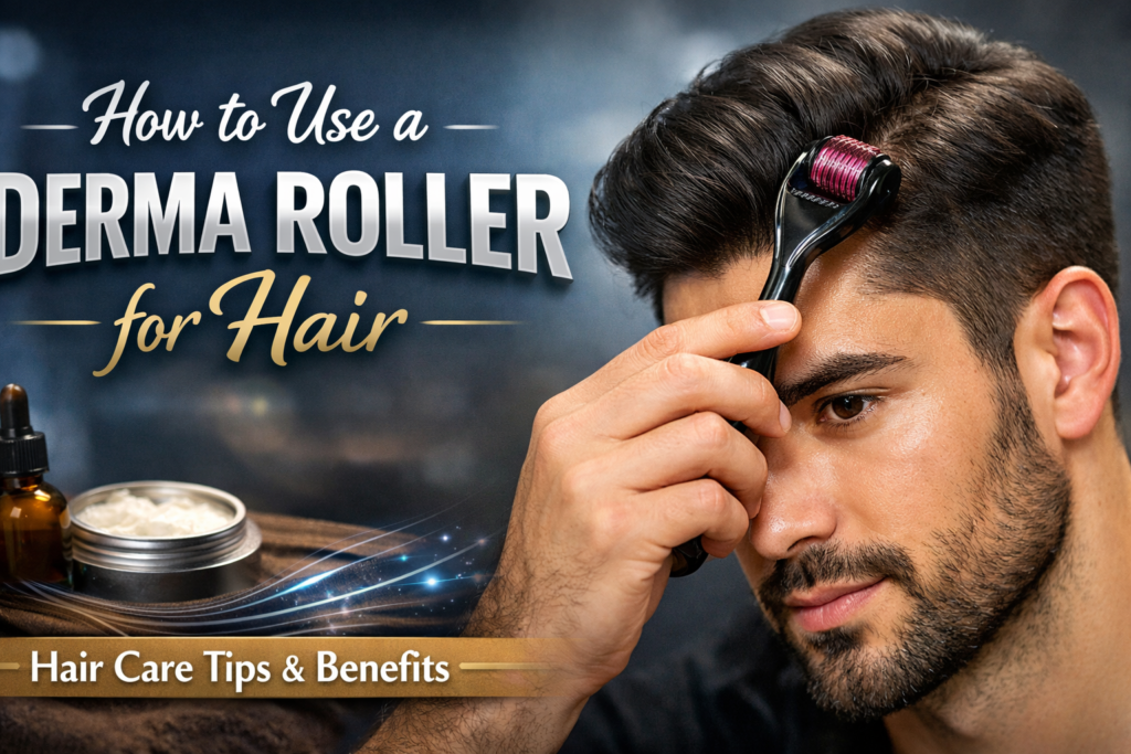 How to Use a Derma Roller for Hair