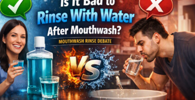 Is It Bad to Rinse With Water After Mouthwash
