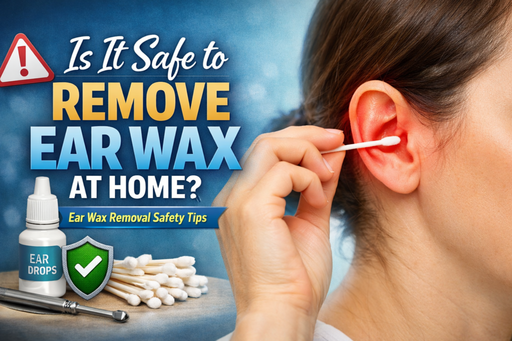 Is It Safe to Remove Ear Wax at Home