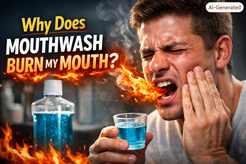 Why Does Mouthwash Burn My Mouth